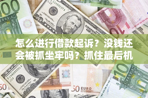 武汉怎么进行借款起诉？没钱还会被抓坐牢吗？抓住最后机会！