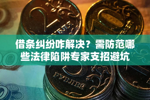 武汉借条纠纷咋解决？需防范哪些法律陷阱专家支招避坑