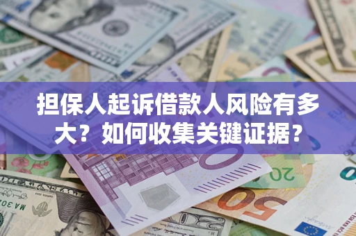武汉担保人起诉借款人风险有多大？如何收集关键证据？