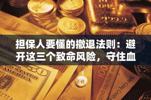 武汉担保人要懂的撤退法则：避开这三个致命风险，守住血汗钱