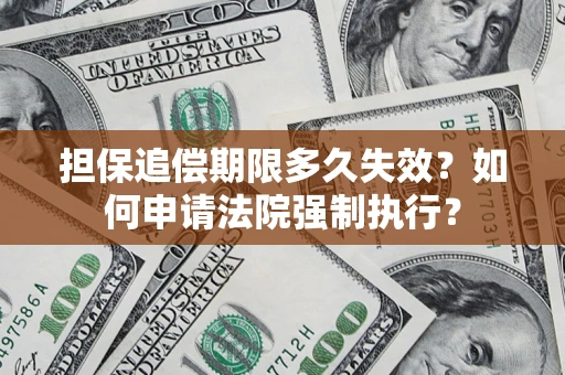 武汉担保追偿期限多久失效？如何申请法院强制执行？