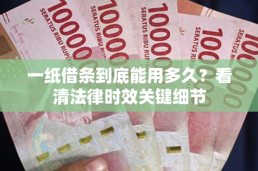 武汉一纸借条到底能用多久？看清法律时效关键细节