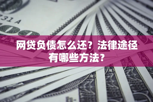 武汉网贷负债怎么还？法律途径有哪些方法？